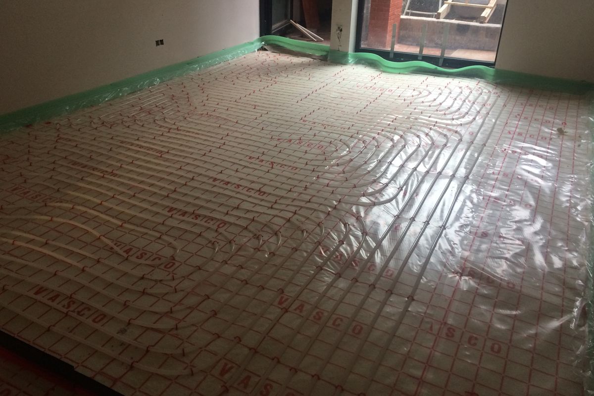 Vloerverwarming - Hamme