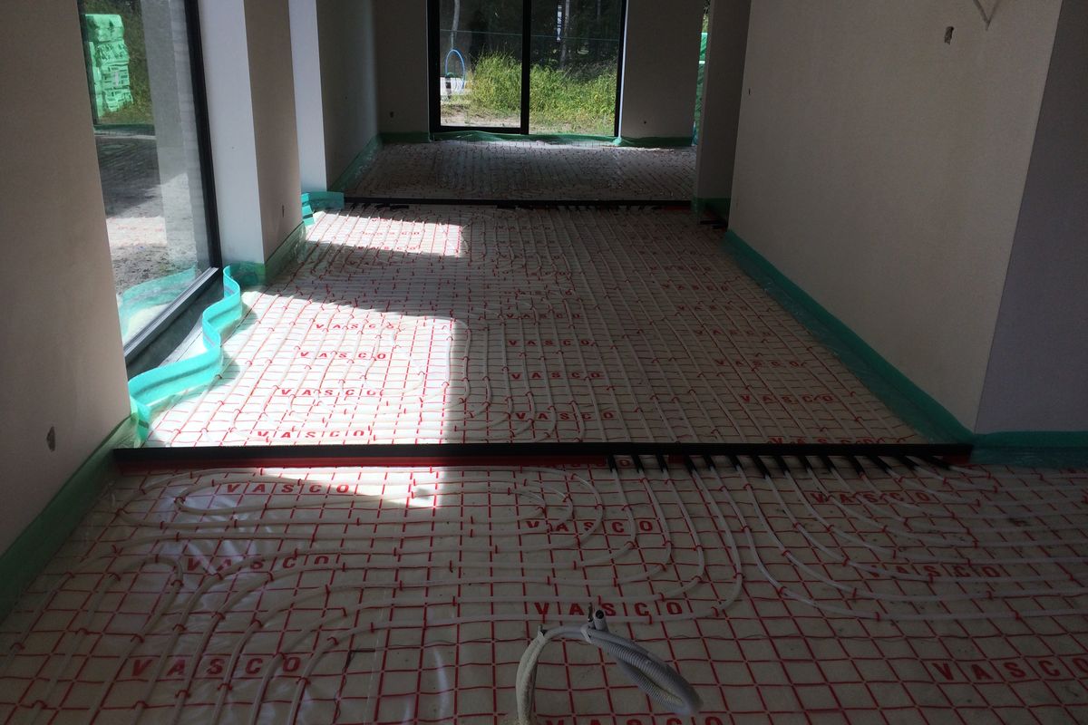 Vloerverwarming - Hamme