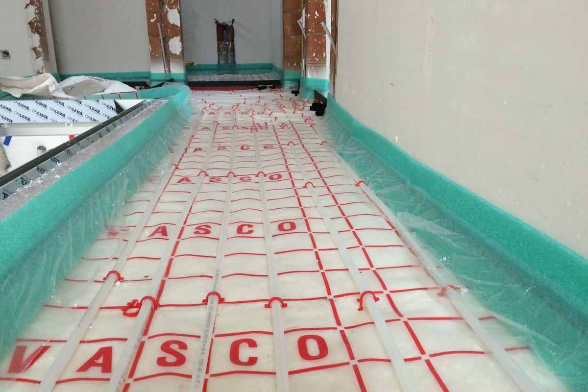 Vloerverwarming - Hamme