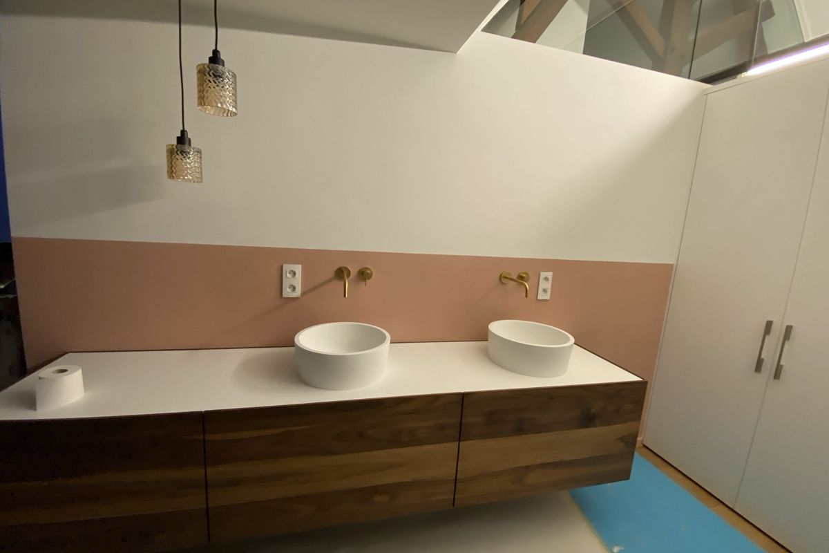 Moderne badkamer - Temse